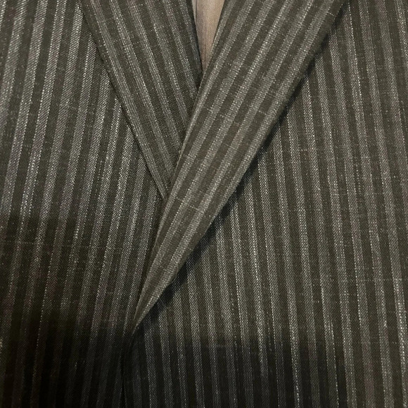 Men’s “Black Brown 1826” NWT blazer wool, linen, silk size 42. 75% wool - Picture 8 of 12